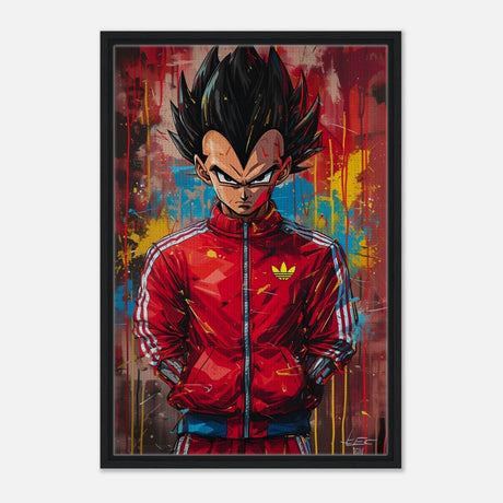 Da Vinci Pop Art Wall art print | Vegeta - Acrylic Print - 30x45 cm / 12x18″ - 