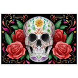 Da Vinci Pop art wall art Print | Vivid Skullscape - Aluminum Print - 30x45 cm / 12x18″ - 