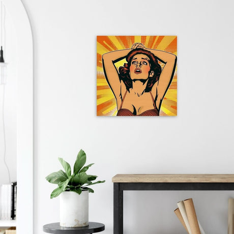 Da Vinci Pop Art Wall art print - Wood Prints - 60x60 cm / 24x24″ - 20 mm