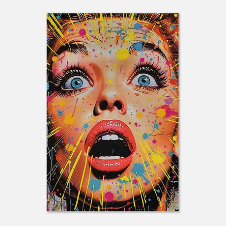 Da Vinci Pop Art Wall art print - Wood Prints - 50x75 cm / 20x30″ - 