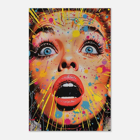 Da Vinci Pop Art Wall art print - Wood Prints - 60x90 cm / 24x36″ - 