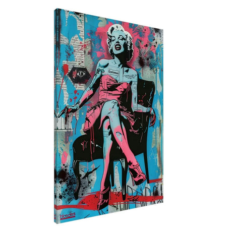 Da Vinci Pop Art Wall art print - Canvas - 70x100 cm / 28x40″ - Slim