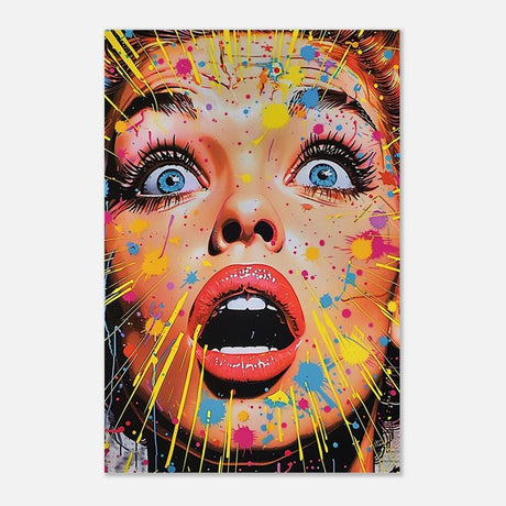 Da Vinci Pop Art Wall art print - Aluminum Print - 60x90 cm / 24x36″ - 
