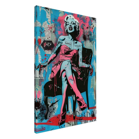 Da Vinci Pop Art Wall art print - Canvas - 60x90 cm / 24x36″ - Slim