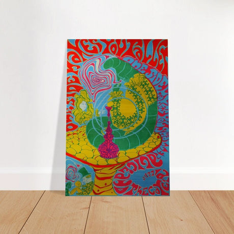 Da Vinci Pop Art Wall art print - Brushed Aluminum Print - 40x60 cm / 16x24″ - 