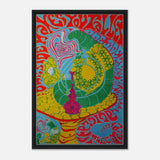 Da Vinci Pop Art Wall art print - Framed Canvas - 50x75 cm / 20x30″ - Black frame