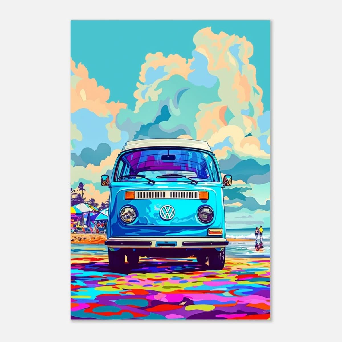 Da Vinci Pop Art Wall art print - Aluminum Print - 50x75 cm / 20x30″ - 