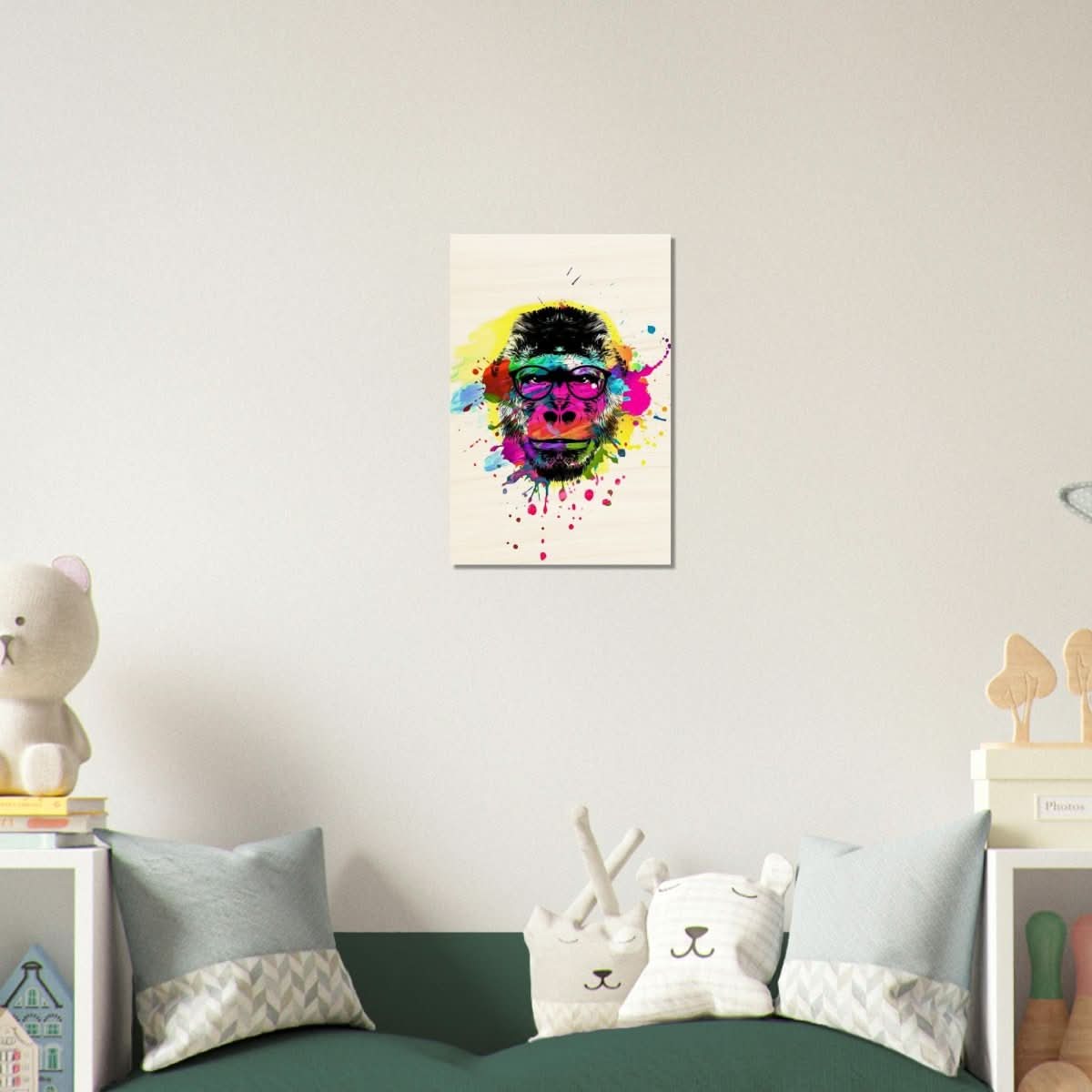 Da Vinci Pop Art Wall art print - Wood Prints - 30x45 cm / 12x18″ - 