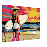 Da Vinci Pop Art Wall art Print - Canvas - 50x70 cm / 20x28″ - Slim