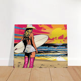 Da Vinci Pop Art Wall art Print - Brushed Aluminum Print - 40x50 cm / 16x20″ - 