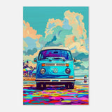 Da Vinci Pop Art Wall art print - Wood Prints - 30x45 cm / 12x18″ - 
