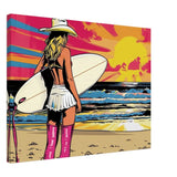 Da Vinci Pop Art Wall art Print - Canvas - 60x80 cm / 24x32″ - Thick