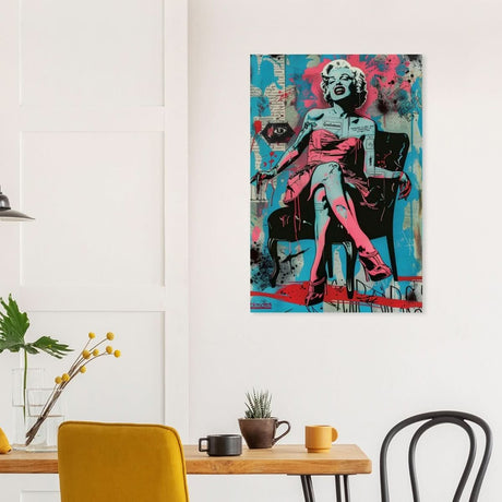 Da Vinci Pop Art Wall art print - Wood Prints - 60x90 cm / 24x36″ - 10 mm