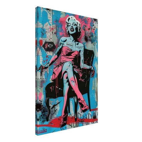 Da Vinci Pop Art Wall art print - Canvas - 50x75 cm / 20x30″ - Slim
