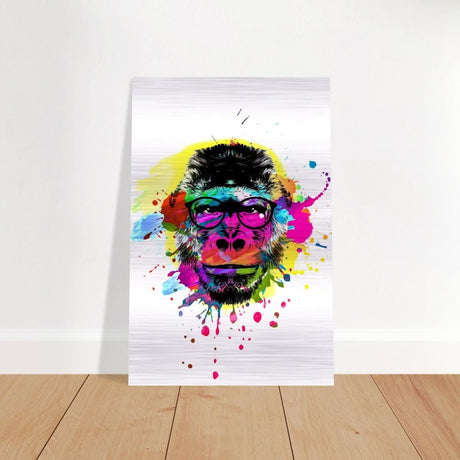 Da Vinci Pop Art Wall art print - Brushed Aluminum Print - 50x75 cm / 20x30″ - 