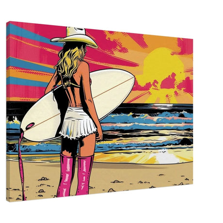 Da Vinci Pop Art Wall art Print - Canvas - 70x100 cm / 28x40″ - Slim