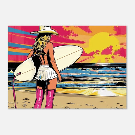Da Vinci Pop Art Wall art Print - Aluminum Print - 70x100 cm / 28x40″ - 
