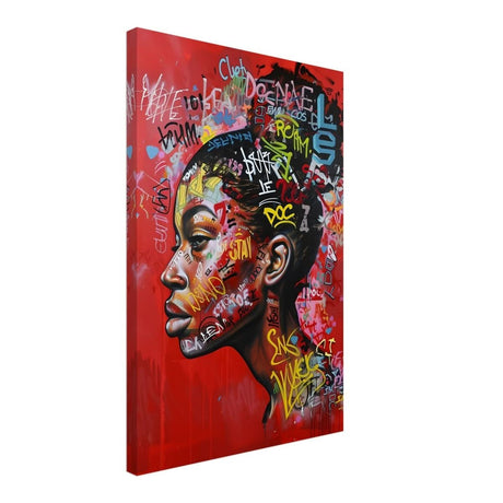 Da Vinci Pop Art Wall art print - Canvas - 40x60 cm / 16x24″ - Slim