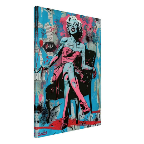 Da Vinci Pop Art Wall art print - Canvas - 70x100 cm / 28x40″ - Thick