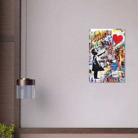 Da Vinci Pop Art Wall Art | Smile - Acrylic Print - 50x75 cm / 20x30″ - 