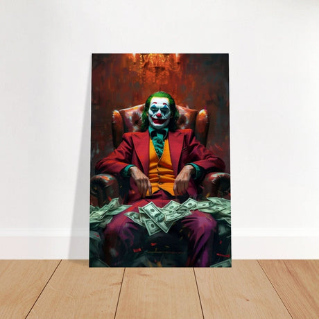 Da Vinci Pop Art Wall Art - Brushed Aluminum Print - 30x45 cm / 12x18″ - 