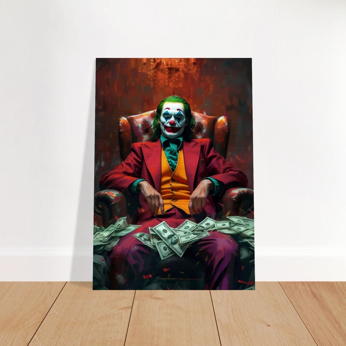 Da Vinci Pop Art Wall Art - Brushed Aluminum Print - 70x100 cm / 28x40″ - 