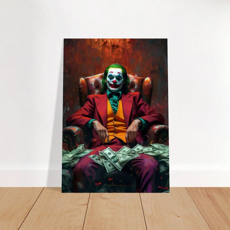 Da Vinci Pop Art Wall Art - Brushed Aluminum Print - 70x100 cm / 28x40″ - 