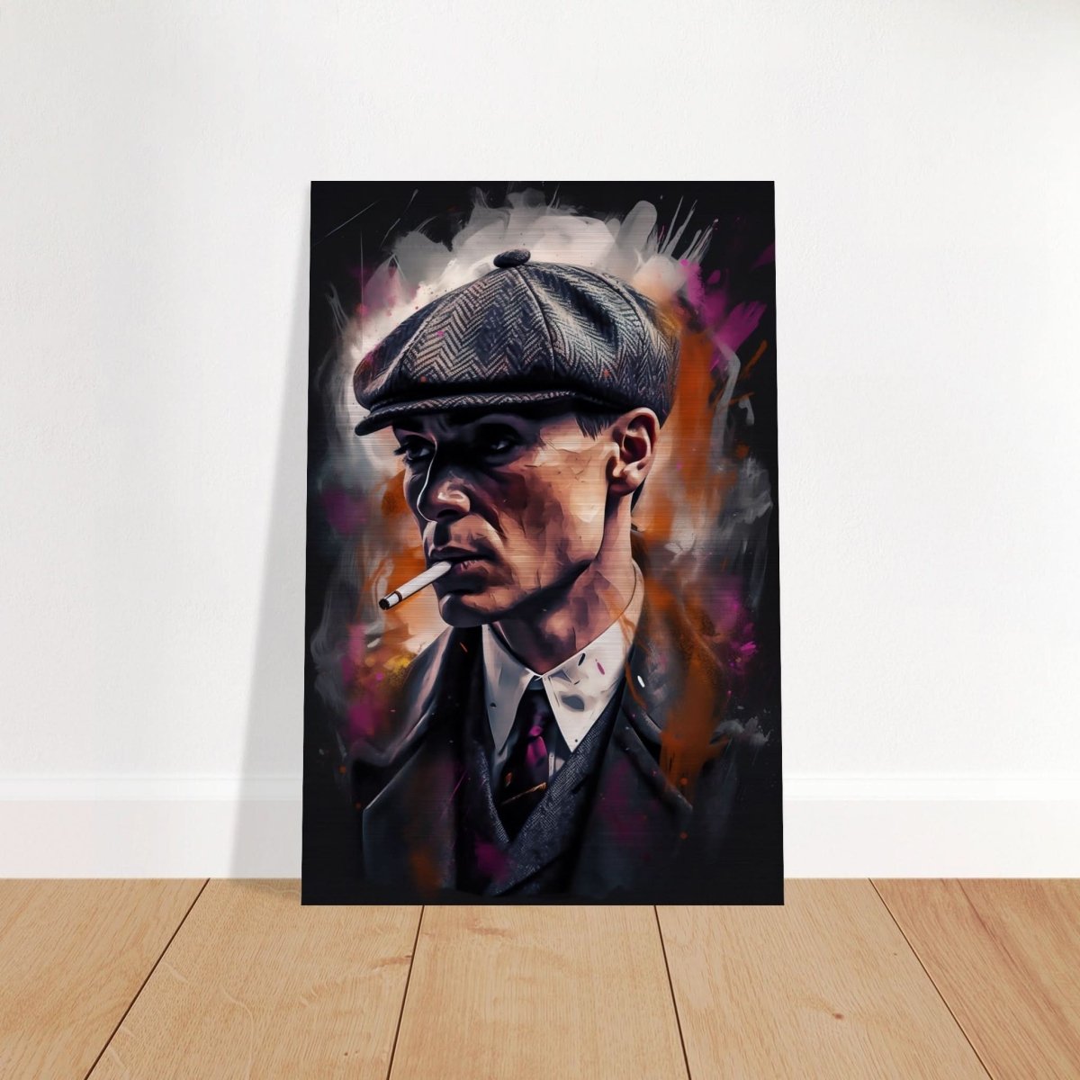 Da Vinci Pop Art Wall Art - Brushed Aluminum Print - 60x90 cm / 24x36″ - 