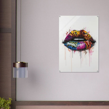 Da Vinci Pop Art Wall Art - Acrylic Print - 70x100 cm / 28x40″ - 