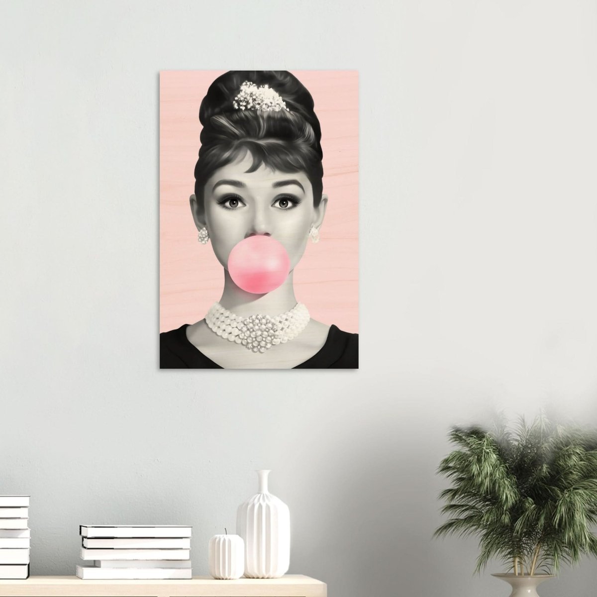 Da Vinci Pop Art Wall Art - Wood Prints - 50x75 cm / 20x30″ - 