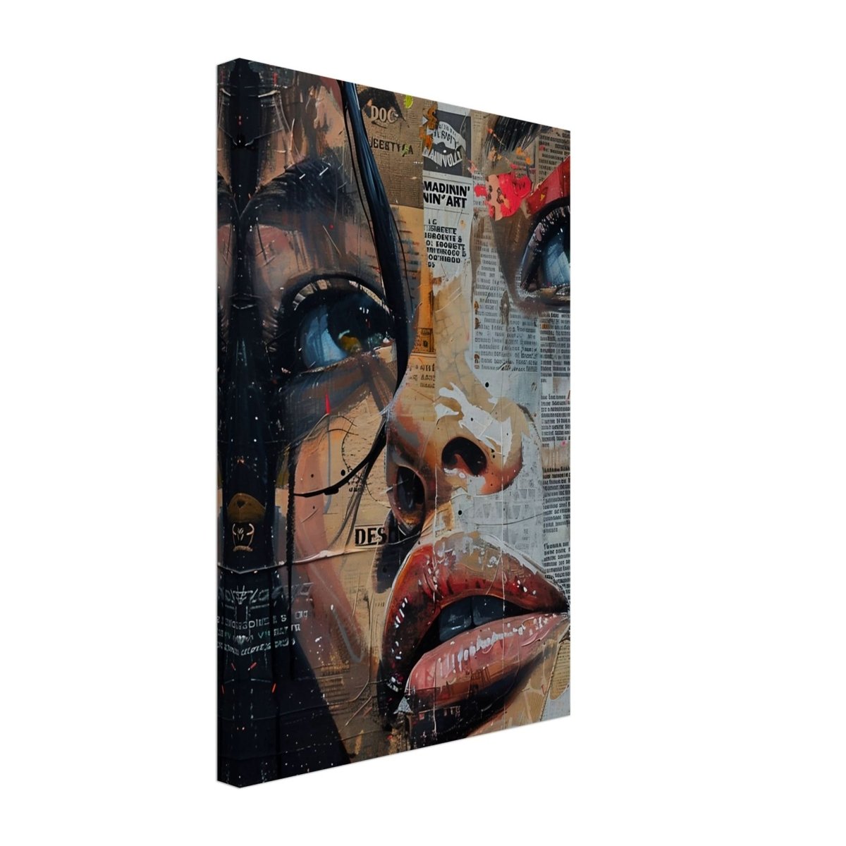 Da Vinci Pop Art Wall Art - Canvas - 30x45 cm / 12x18″ - Slim