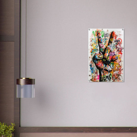 Da Vinci Pop Art Wall Art - Acrylic Print - 50x75 cm / 20x30″ - 