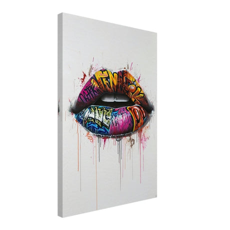 Da Vinci Pop Art Wall Art - Canvas - 40x60 cm / 16x24″ - Slim