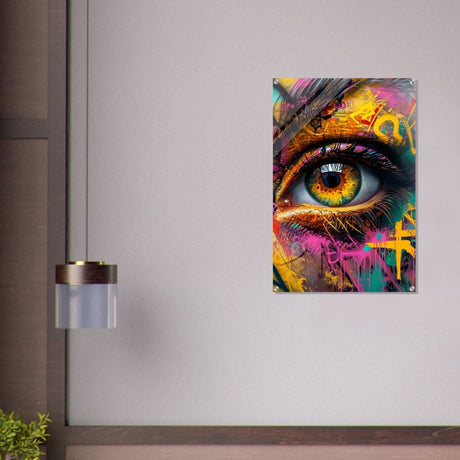 Da Vinci Pop Art Wall Art - Acrylic Print - 60x90 cm / 24x36″ - 