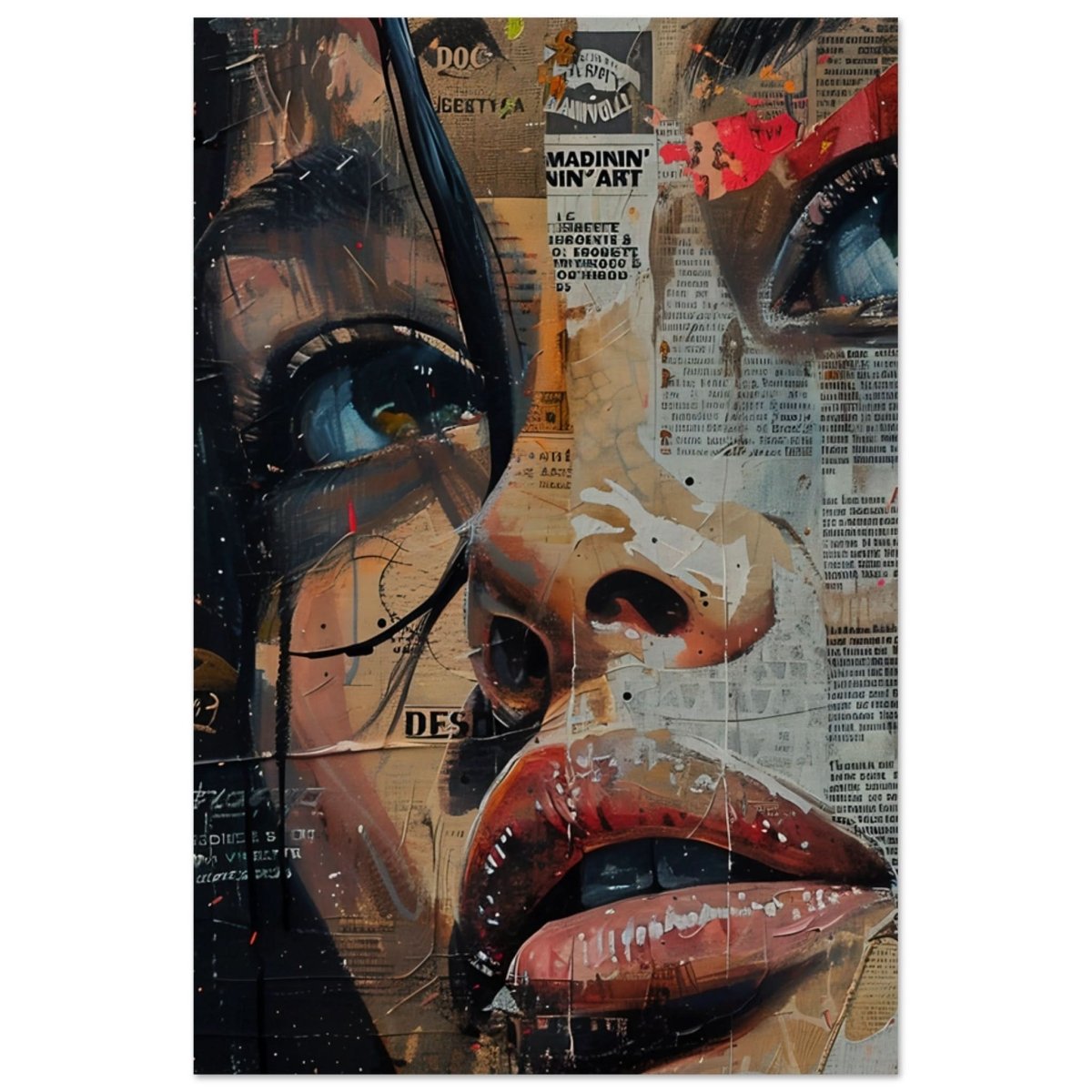 Da Vinci Pop Art Wall Art - Wood Prints - 30x45 cm / 12x18″ - 10 mm