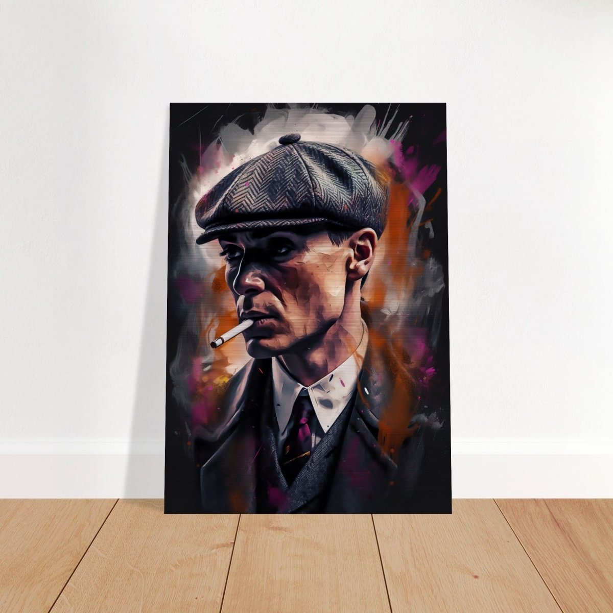 Da Vinci Pop Art Wall Art - Brushed Aluminum Print - 70x100 cm / 28x40″ - 