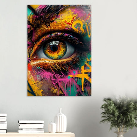Da Vinci Pop Art Wall Art - Wood Prints - 70x100 cm / 28x40″ - 20 mm