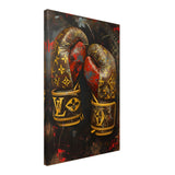 Da Vinci Pop Art Wall Art - Canvas - 50x75 cm / 20x30″ - Thick