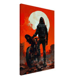 Da Vinci Pop Art Wall art - Canvas - 50x75 cm / 20x30″ - Slim