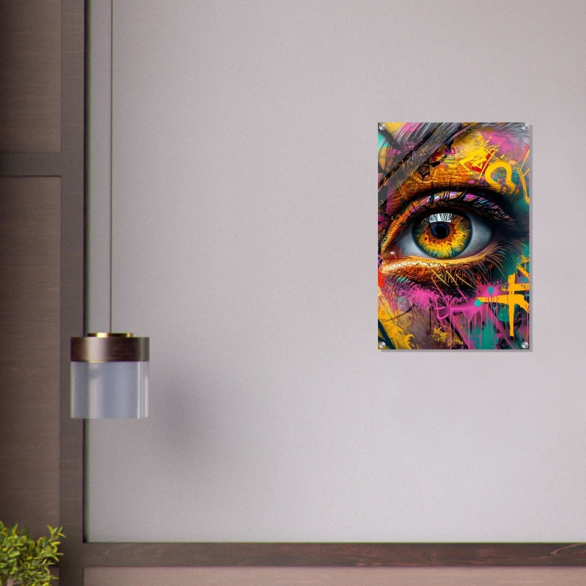 Da Vinci Pop Art Wall Art - Acrylic Print - 50x75 cm / 20x30″ - 