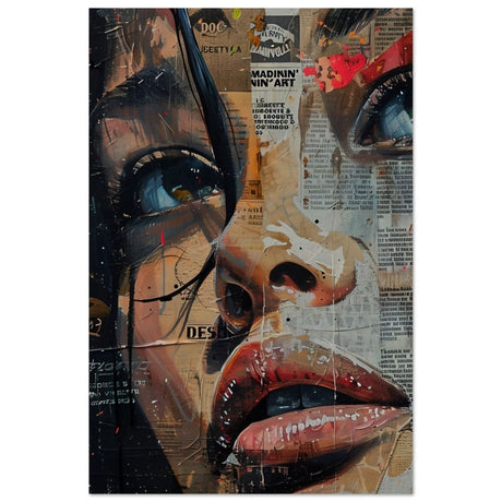 Da Vinci Pop Art Wall Art - Wood Prints - 40x60 cm / 16x24″ - 10 mm
