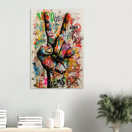Da Vinci Pop Art Wall Art - Wood Prints - 60x90 cm / 24x36″ - 10 mm