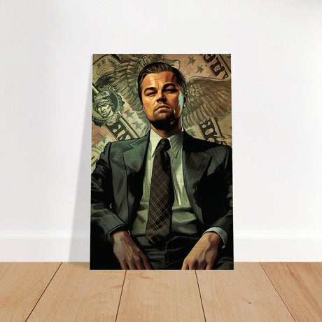 Da Vinci Pop Art Wall Art - Brushed Aluminum Print - 50x75 cm / 20x30″ - 