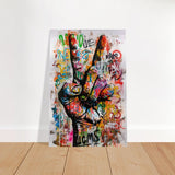 Da Vinci Pop Art Wall Art - Brushed Aluminum Print - 40x60 cm / 16x24″ - 