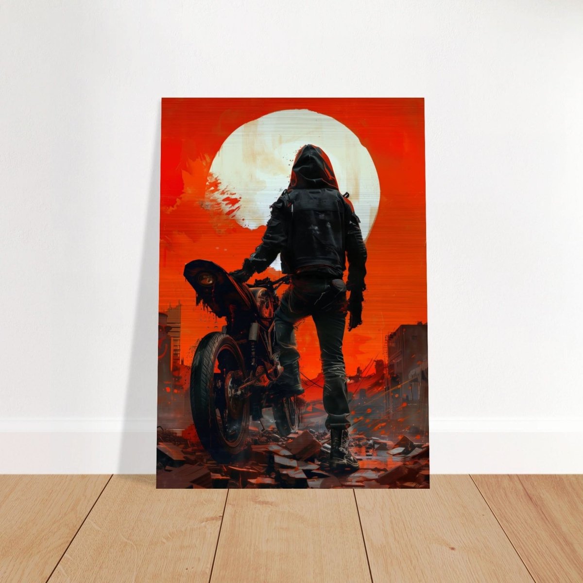 Da Vinci Pop Art Wall art - Brushed Aluminum Print - 70x100 cm / 28x40″ - 