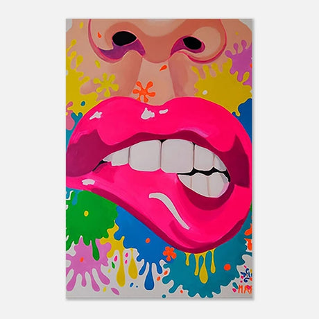 Da Vinci Pop Art Wall Art - Aluminum Print - 40x60 cm / 16x24″ - 
