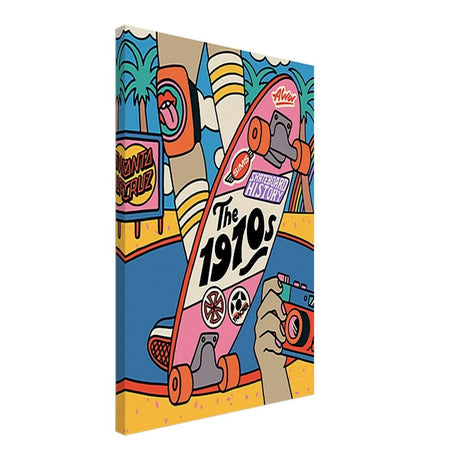 Da Vinci Pop Art Wall Art - Canvas - 40x60 cm / 16x24″ - Slim