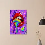 Da Vinci Pop Art Wall Art - Brushed Aluminum Print - 60x90 cm / 24x36″ - 