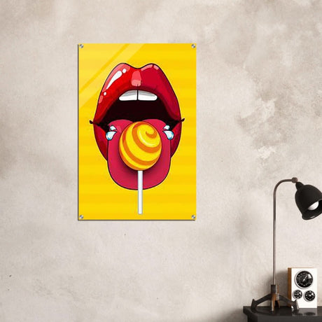 Da Vinci Pop Art Wall Art - Acrylic Print - 60x90 cm / 24x36″ - 