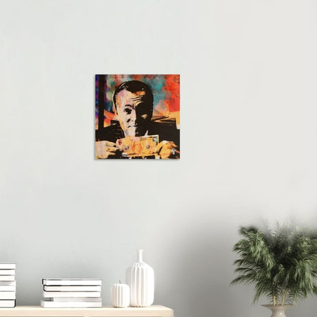 Da Vinci Pop Art Wall Art - Wood Prints - 40x40 cm / 16x16″ - 20 mm